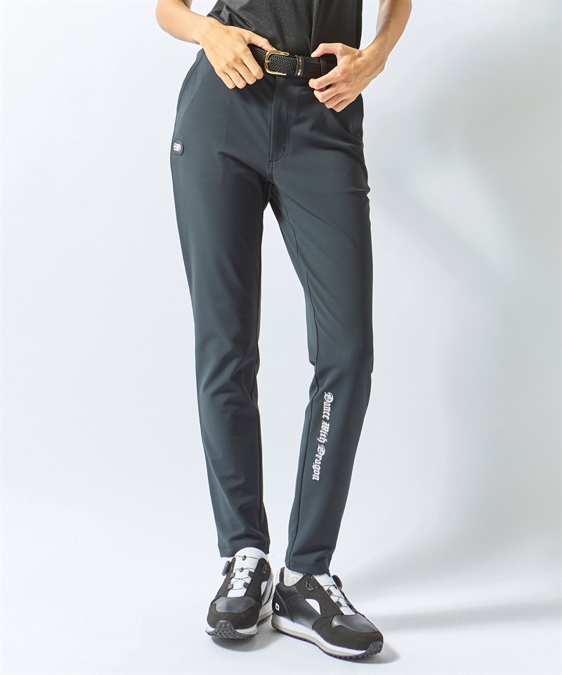 コンパクトキュットロングパンツ(BLACK-S)