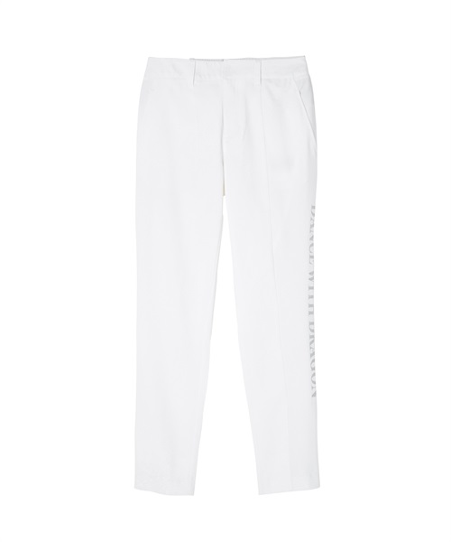 アシメトリードッキングロングパンツ(WHITE-S)