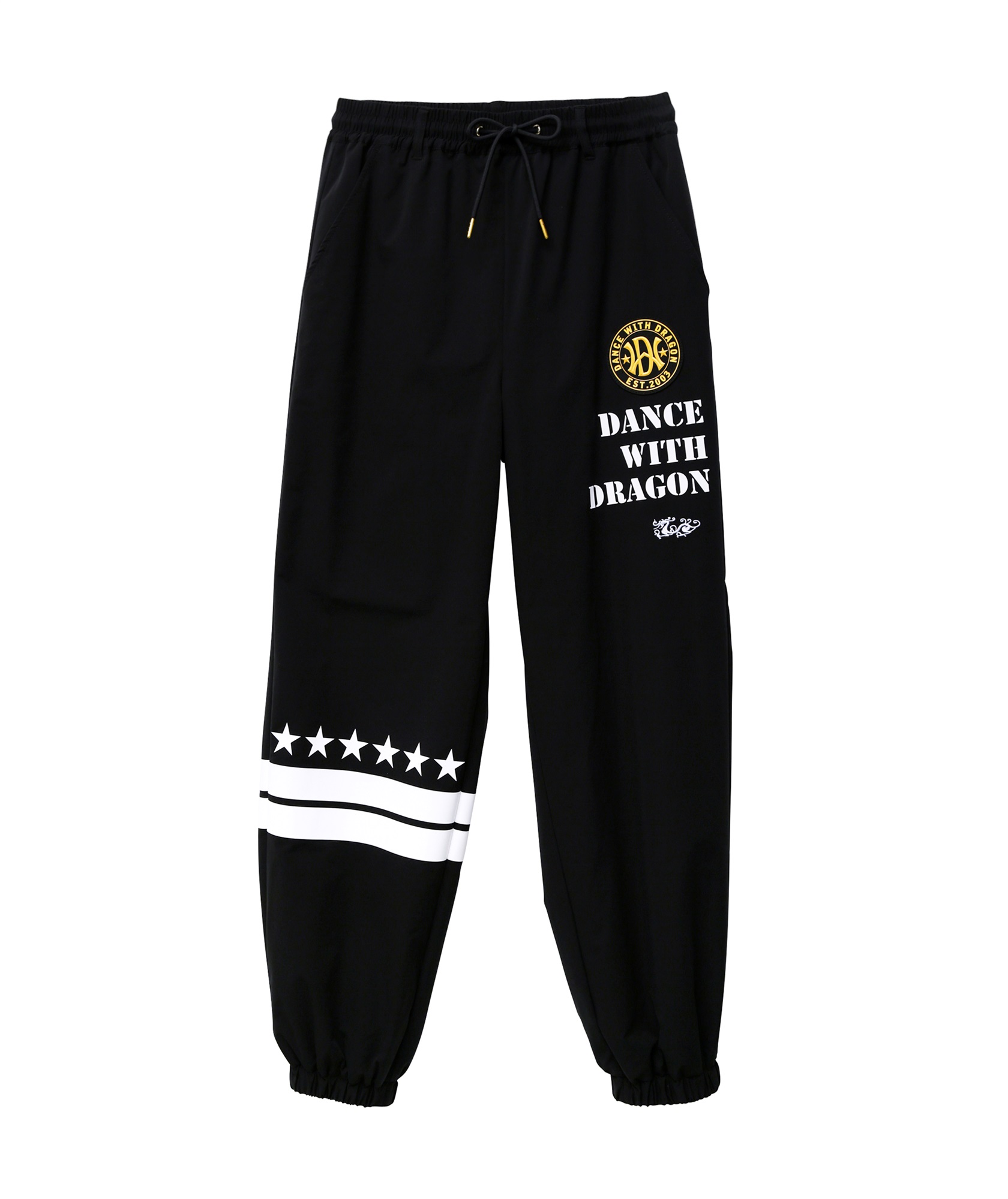 TEXBLIDストレッチ撥水パラシュートパンツ(BLACK-S)