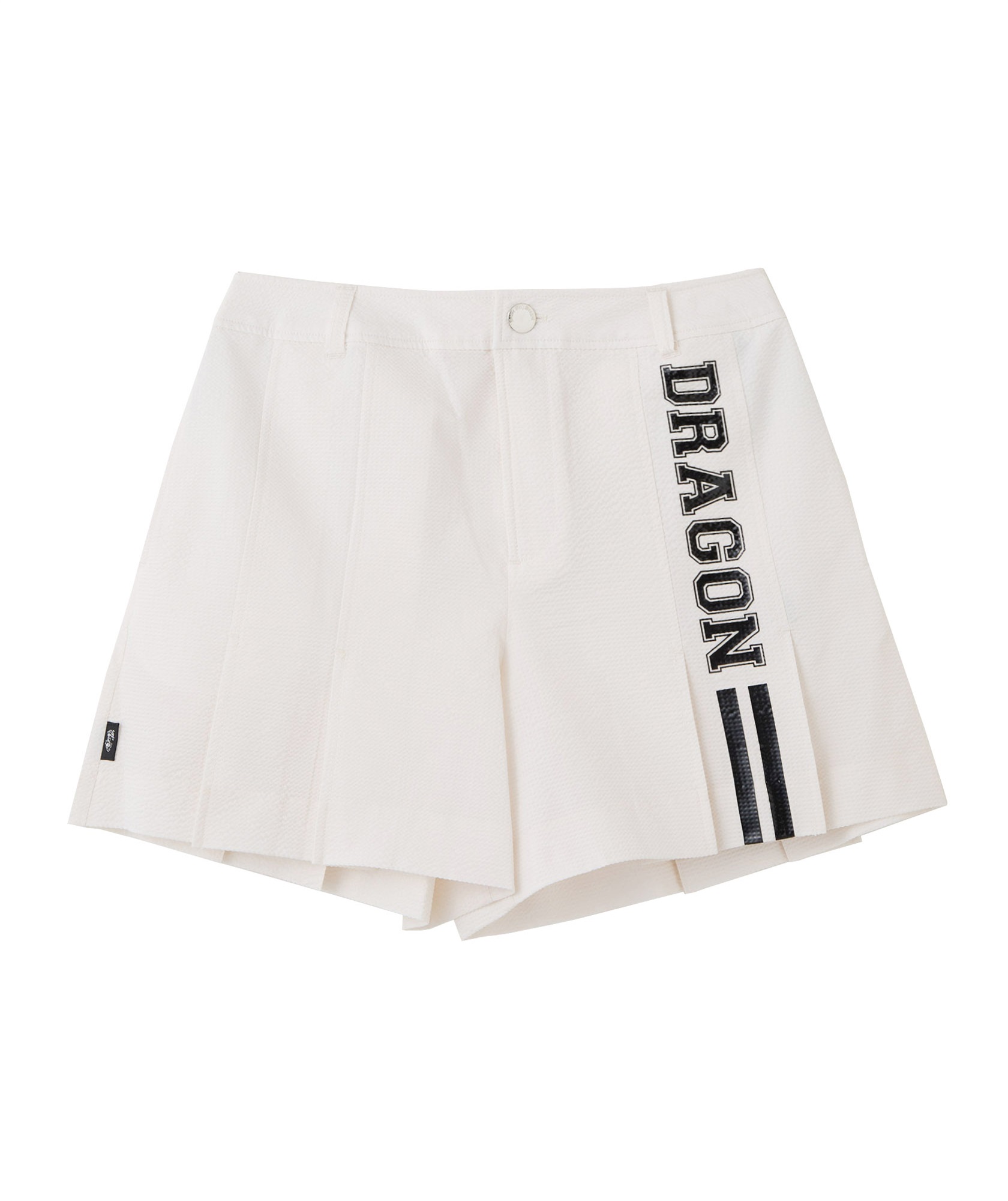コットンサッカーキュロットスカート(WHITE-S)