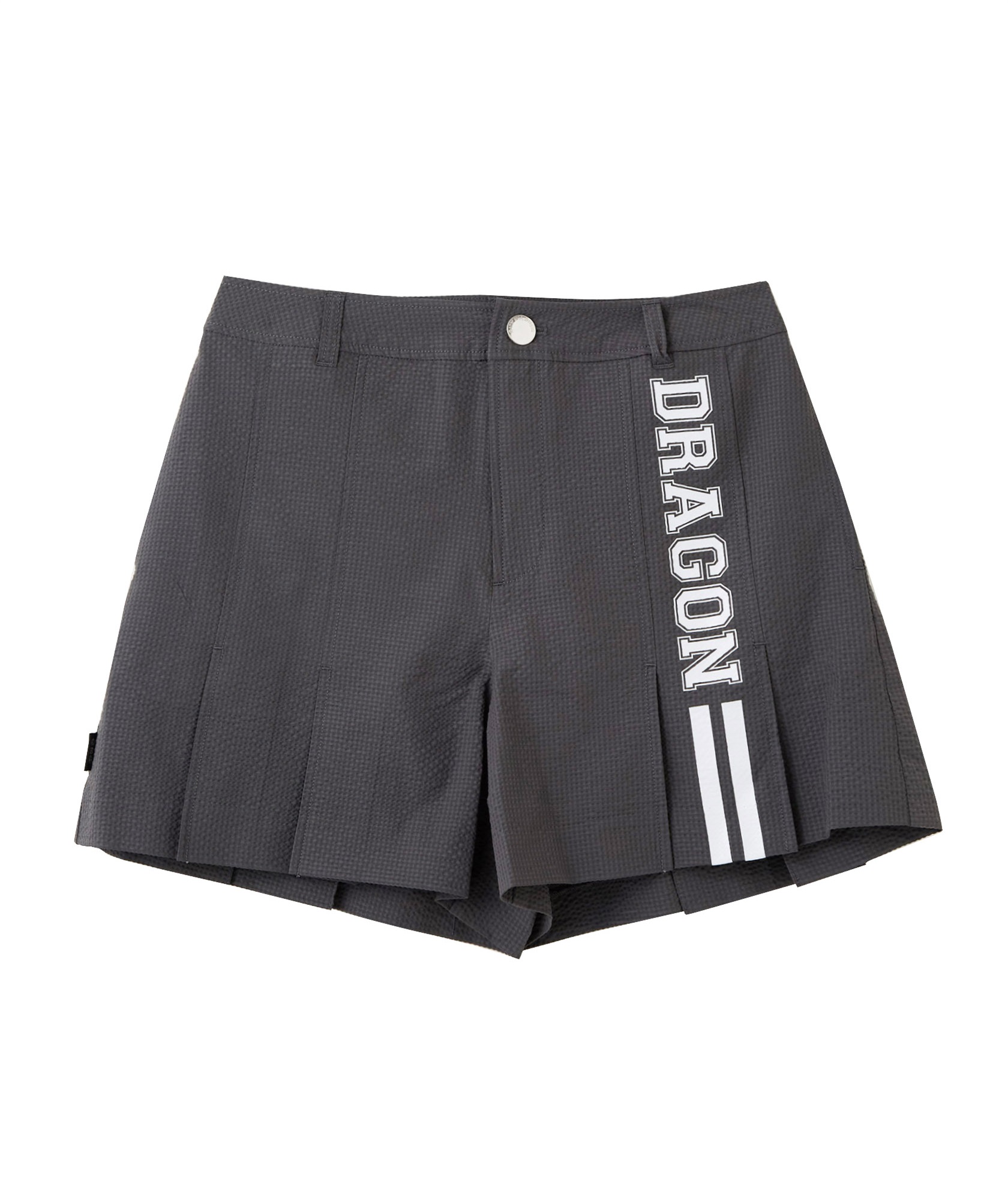 コットンサッカーキュロットスカート(GRAY-S)