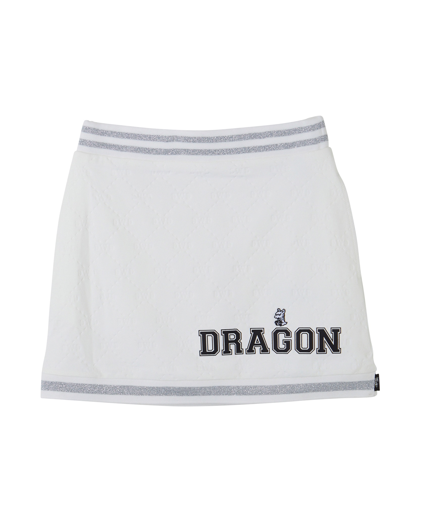 クールックプラスエンボススカート(WHITE-M)