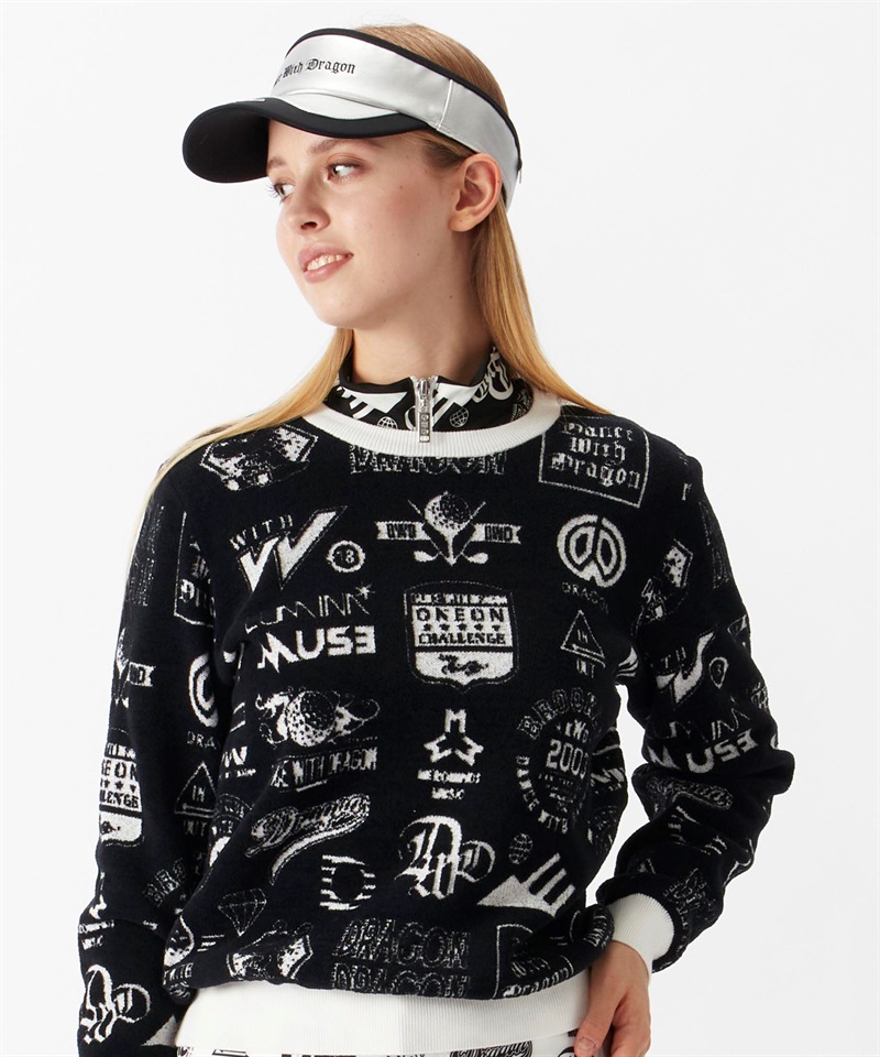 Various marksジャガードニット