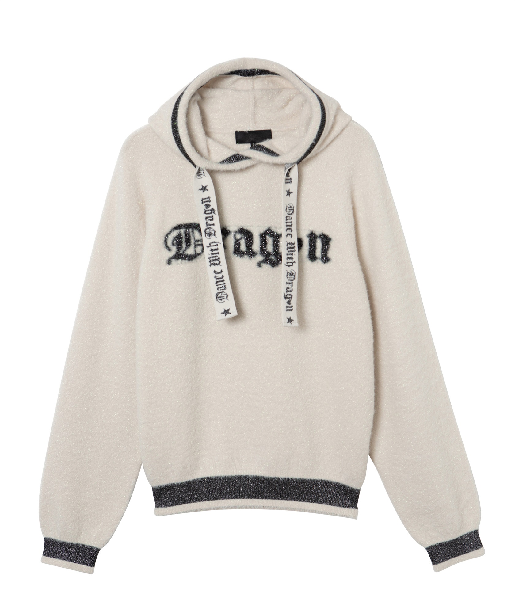 ラメフェザーパーカー(WHITE-M)