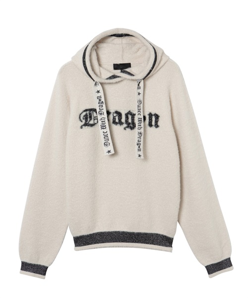 ラメフェザーパーカー(WHITE-M)