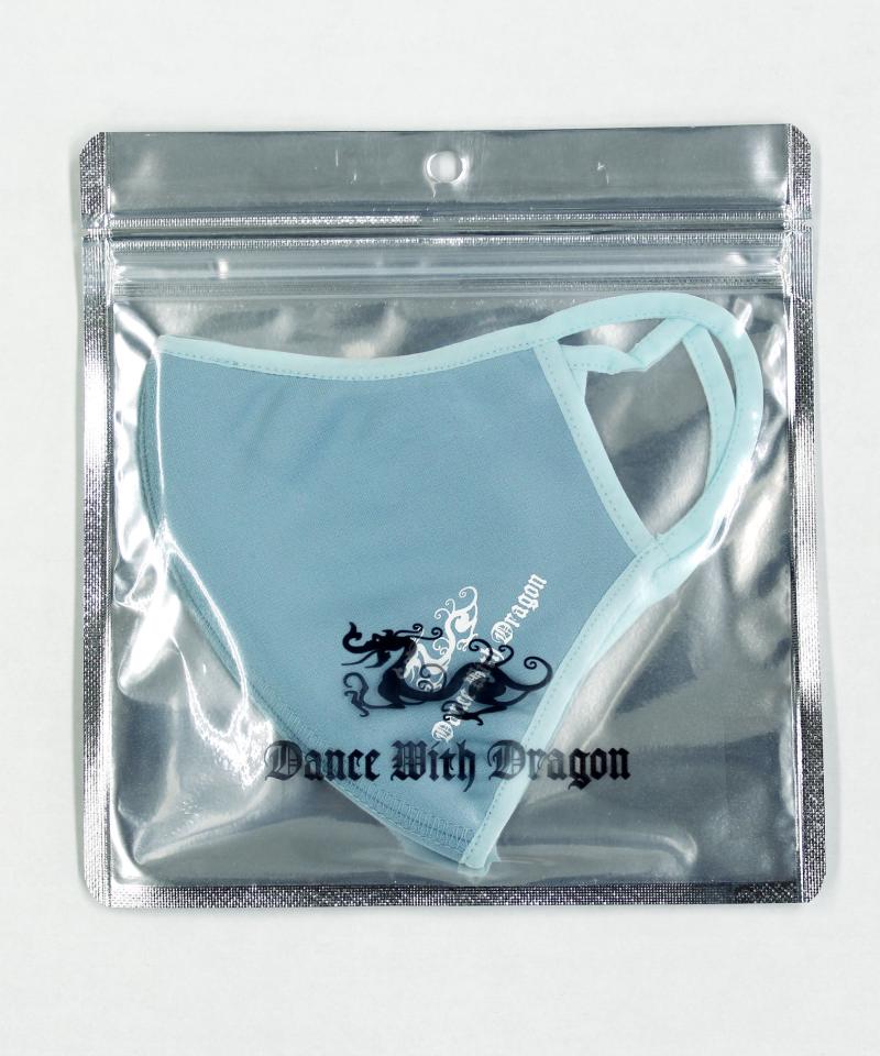 ドラゴンロゴプリントマスクカバー(BLUE-free)