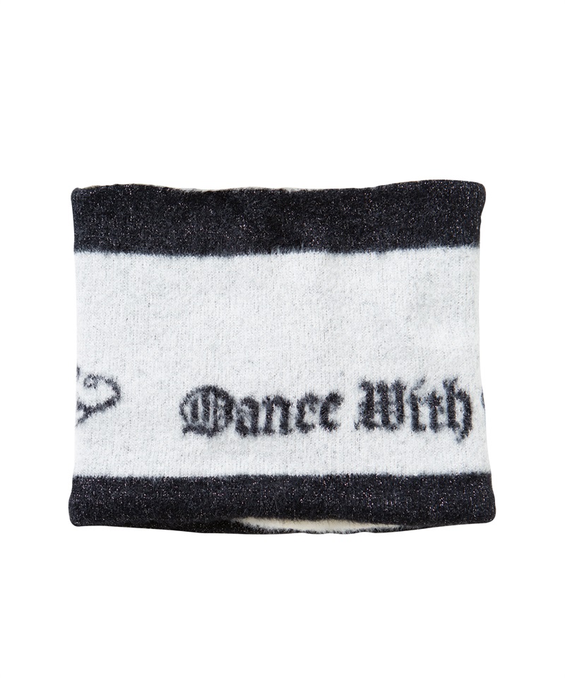 ラメフェザーニッネックウォーマー