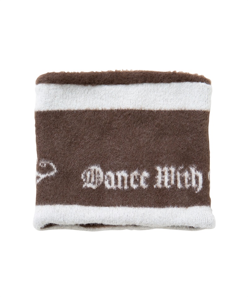 ラメフェザーニッネックウォーマー(BEIGE-free)