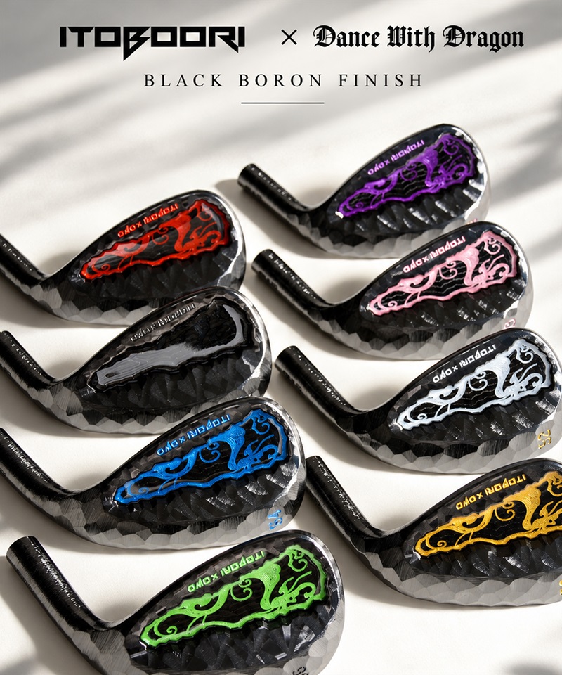 【受注生産】ITOBORI×DWD VERSION4 WEDGE BLACK BORON FINISH
