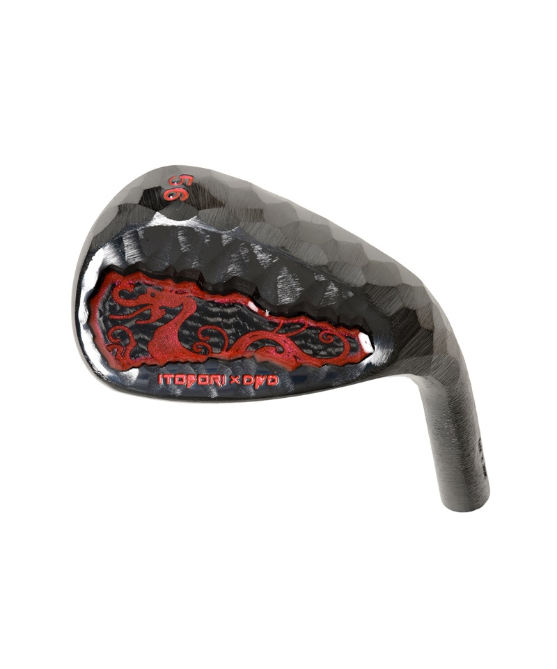 【受注生産】ITOBORI×DWD VERSION4 WEDGE BLACK BORON FINISH(RED-48)