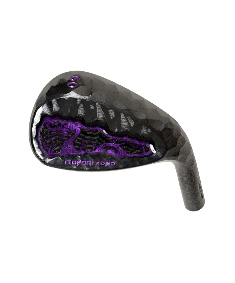 【受注生産】ITOBORI×DWD VERSION4 WEDGE BLACK BORON FINISH(PURPLE-48)