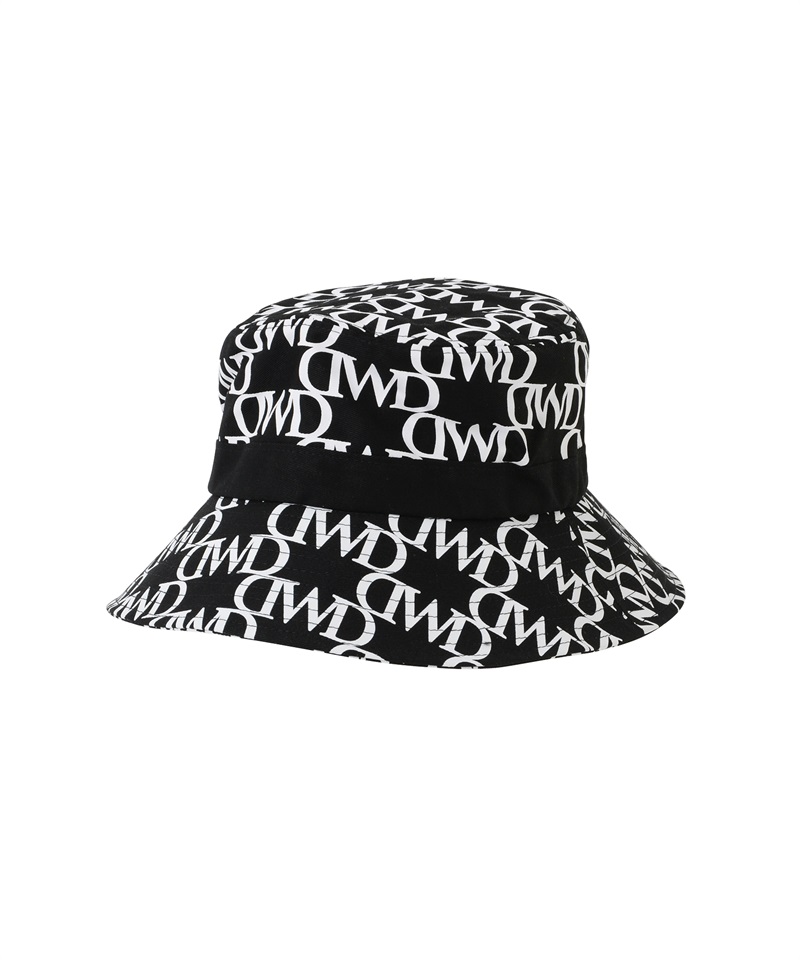D&Mプリントバケットハット(LOGO BLACK / WHITE-free)