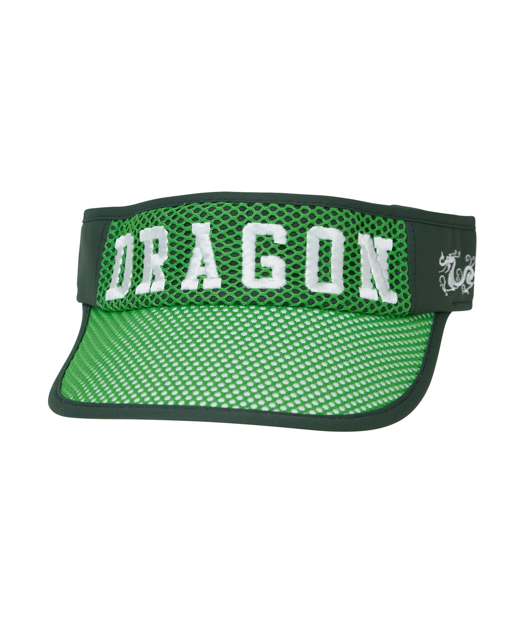 クーリングUVメッシュバイザー(GREEN-free)