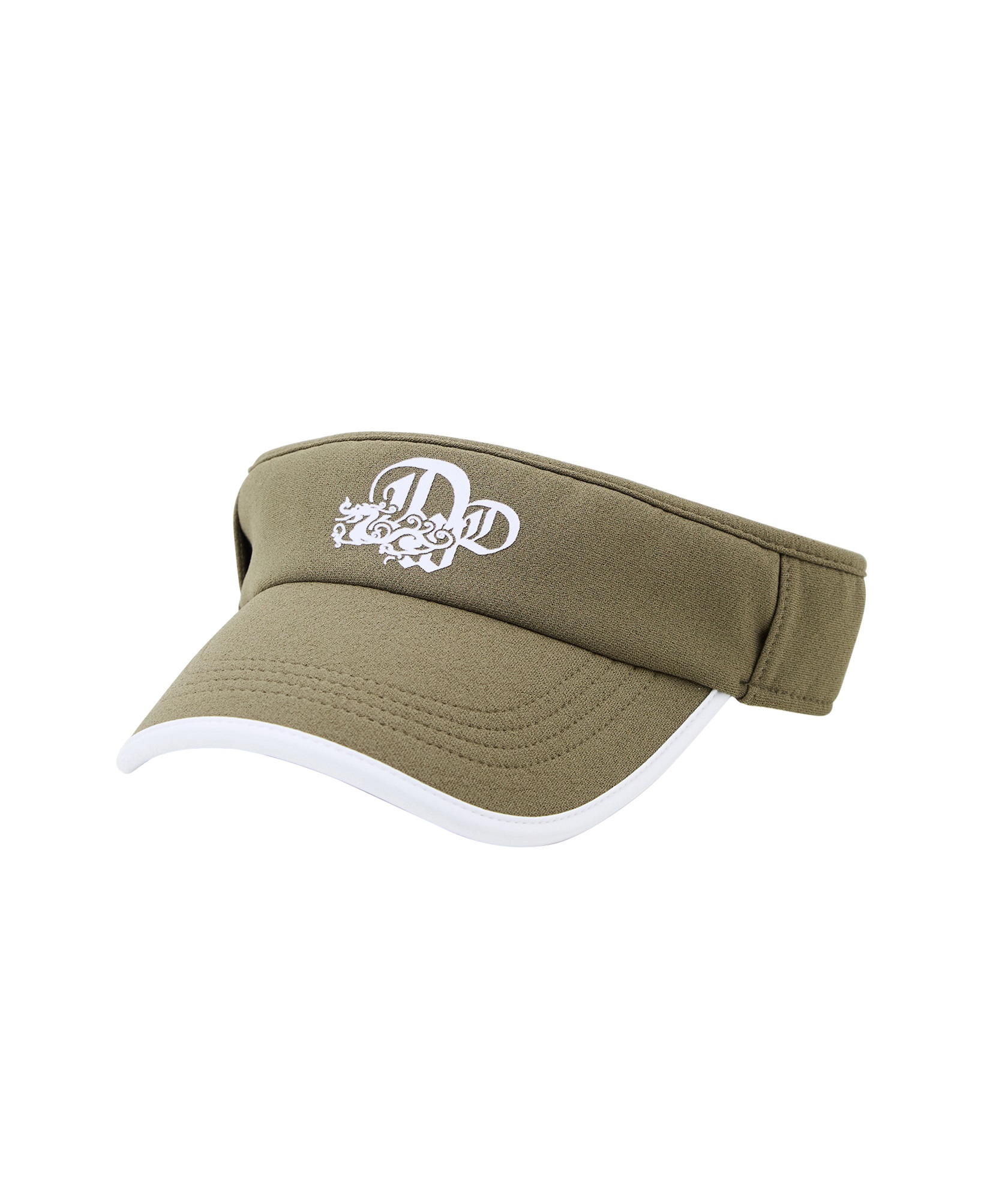 ツイルジャージロゴバイザー(BEIGE-free)