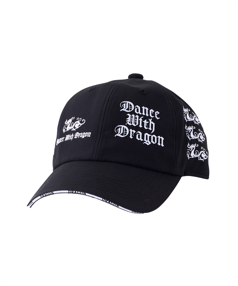 ラウンドロゴキャップ(BLACK-free)