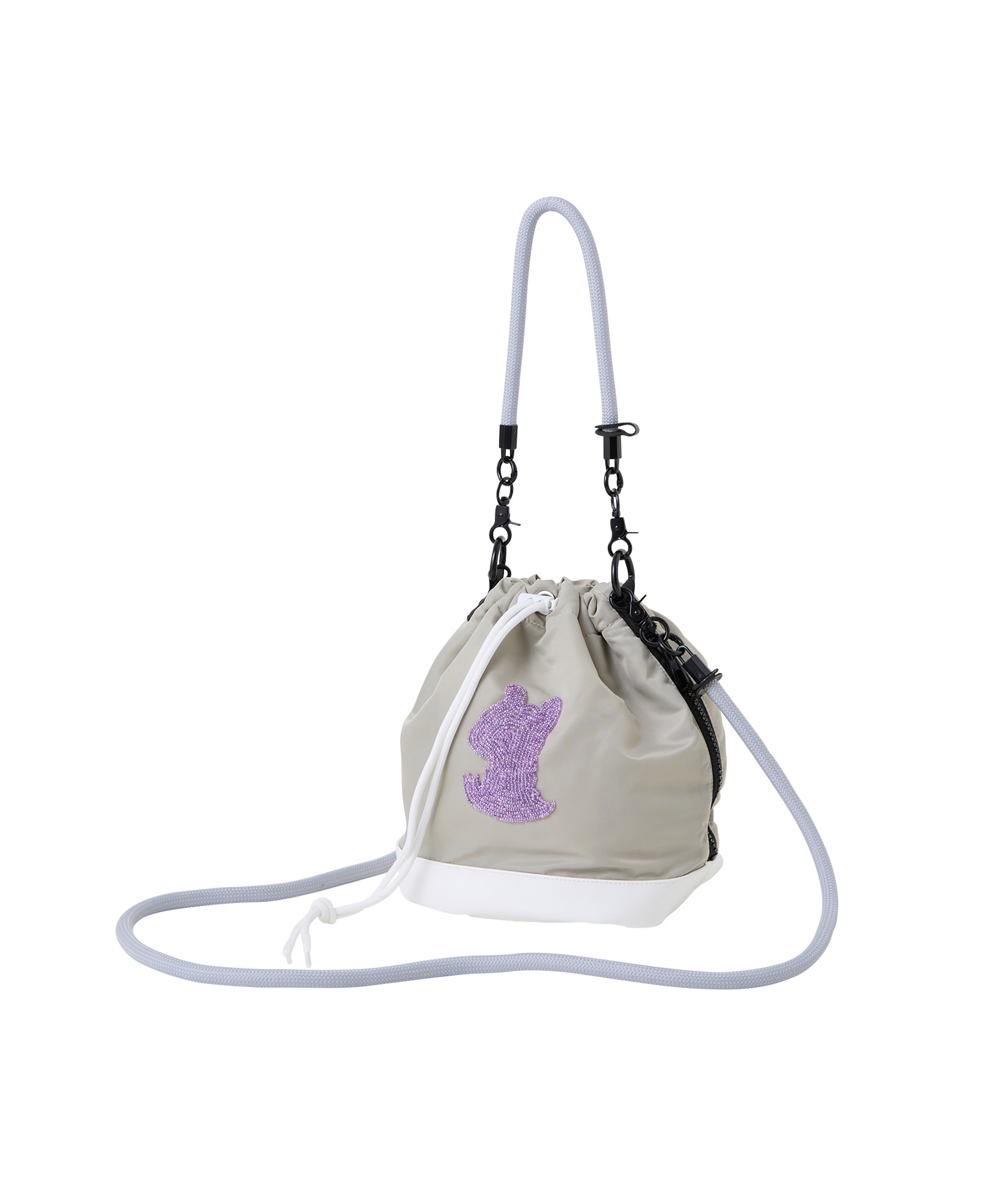 ビーズチビドラカートバッグ(WHITE-free)