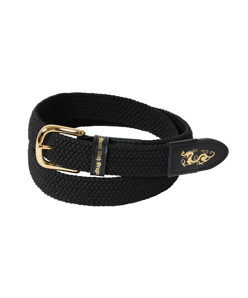 ピンタイプメッシュベルト(BLACK-S（107cm）)