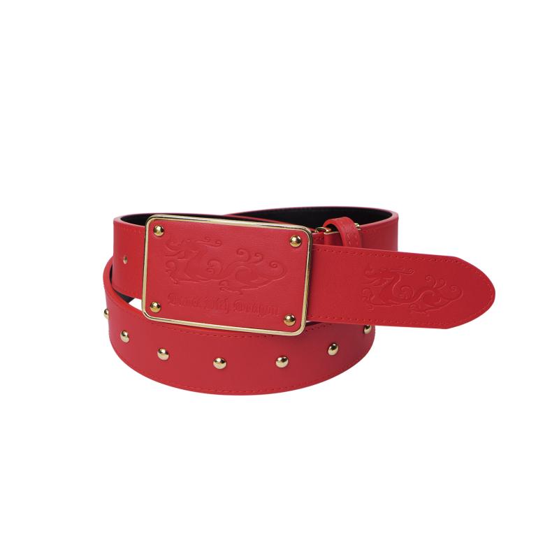 ROCKバックルベルト(RED-free)