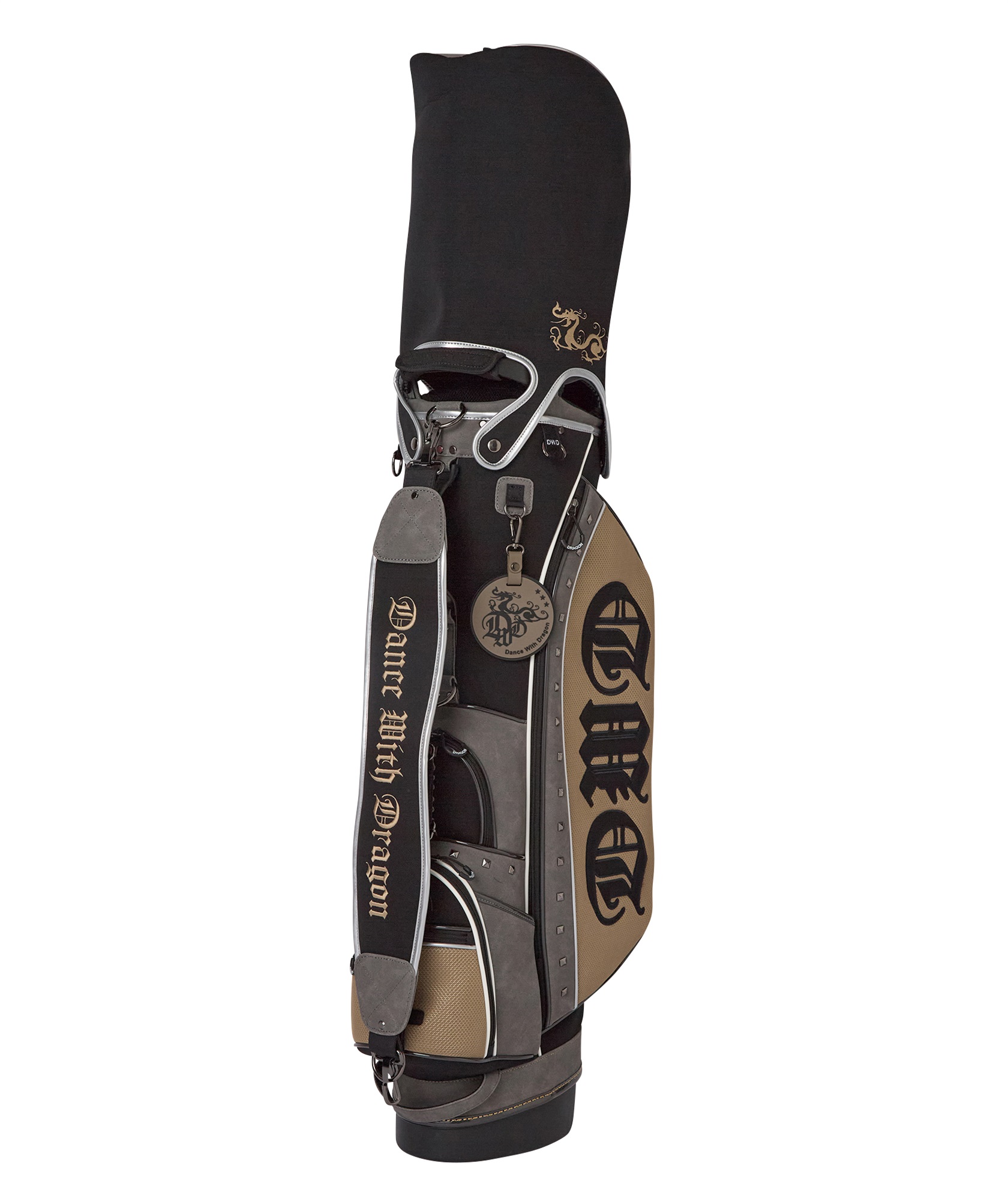 エアスタンドキャディバッグ(BLACK-free)