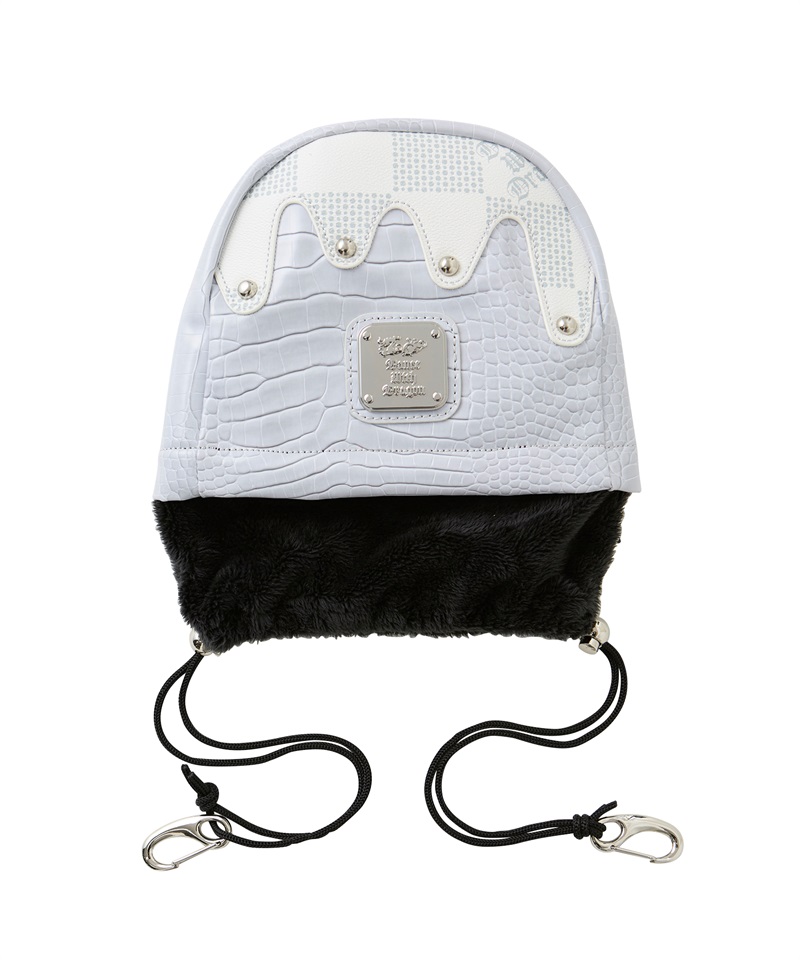 DOTチェックアイアンカバー(WHITE-free)