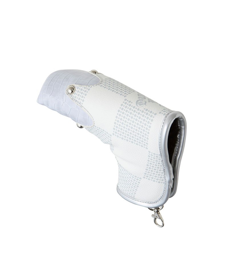 DOTチェックピン型カバー(WHITE-free)