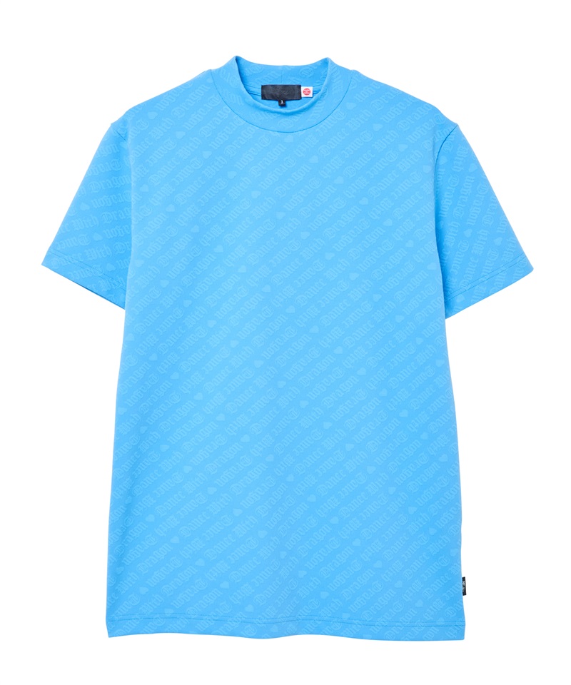 ロゴジャガードモック(BLUE-LADIES  M)