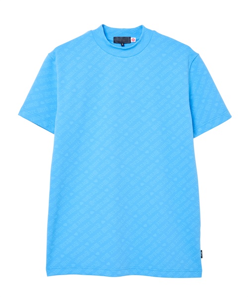 ロゴジャガードモック(BLUE-LADIES  M)