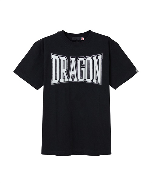 【期間限定★受注販売】パールグリッターロゴTシャツ(BLACK-XS)