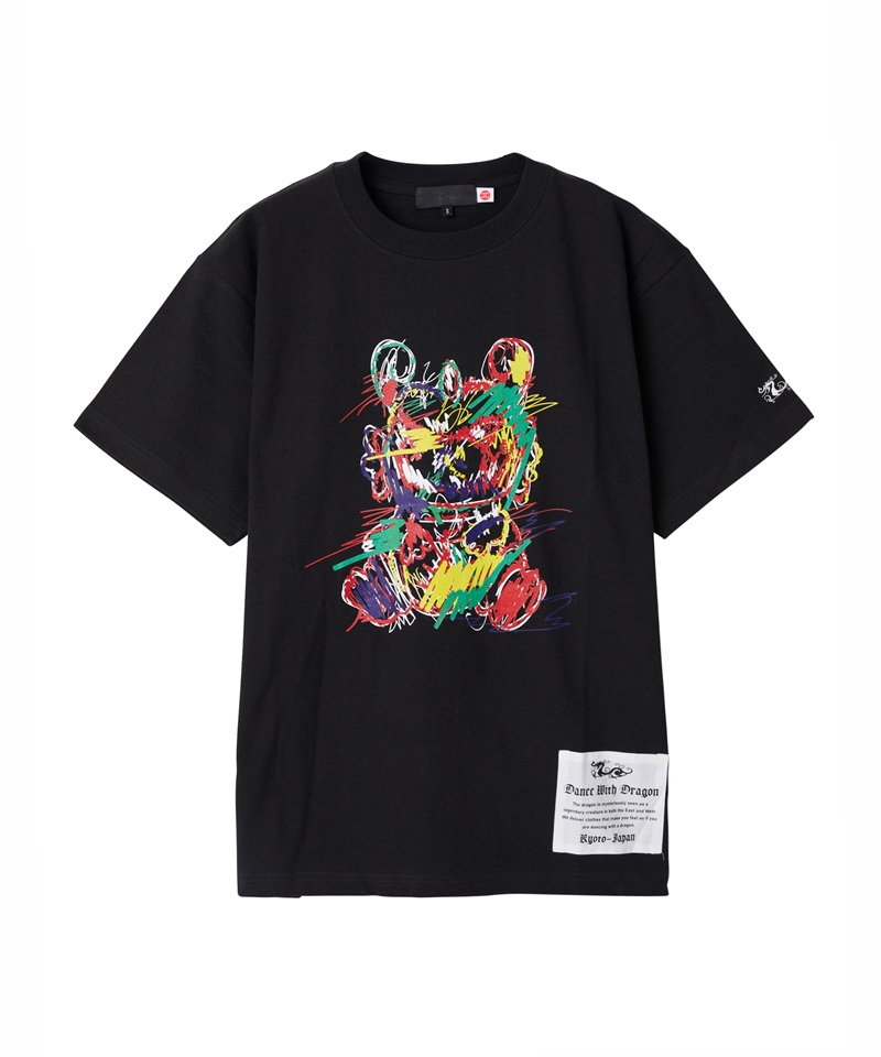 【販売店限定】ちびドラレインボーTシャツ(BLACK-S)