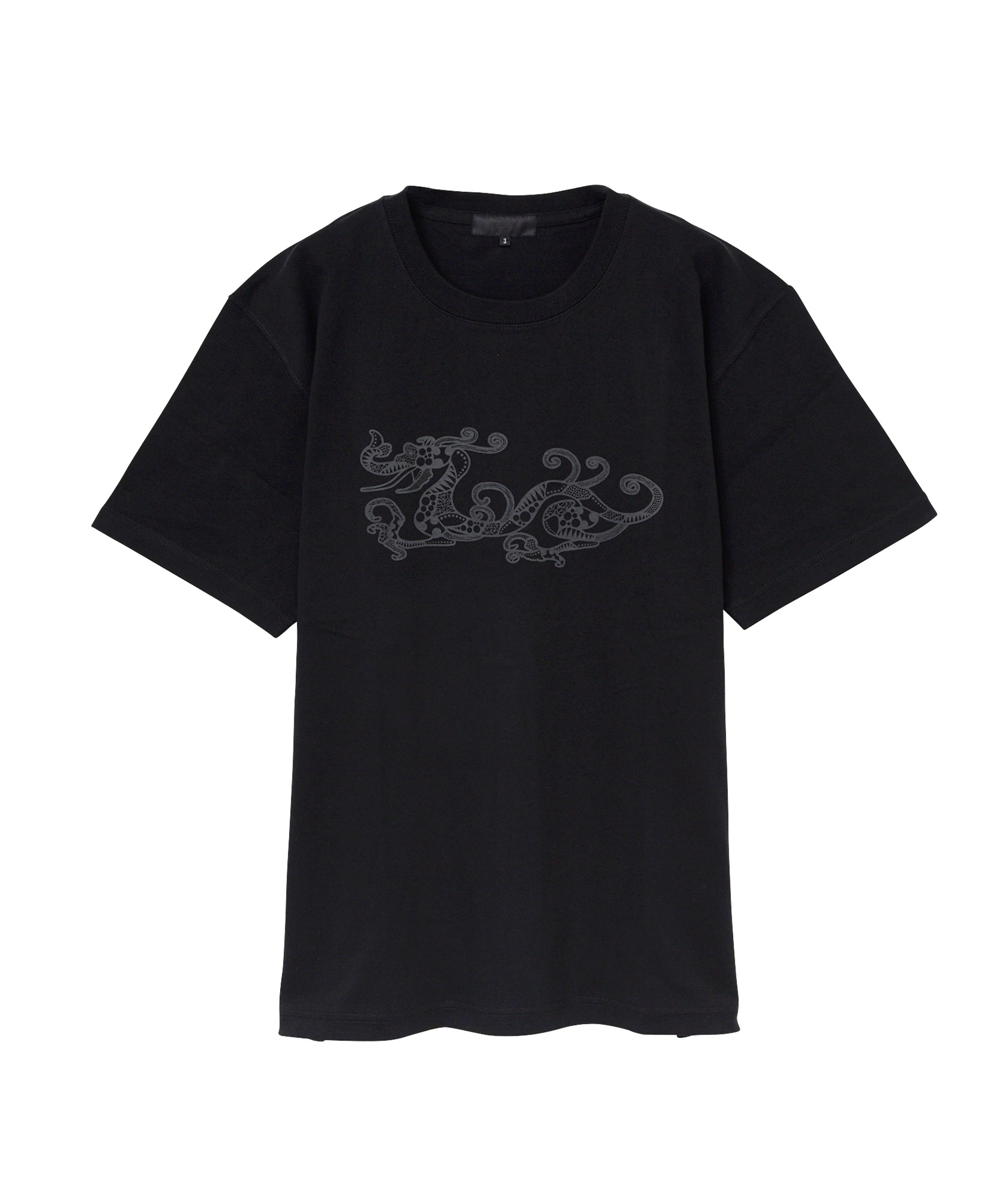 AHHI CHOIコラボＴシャツ(BLACK-SS)