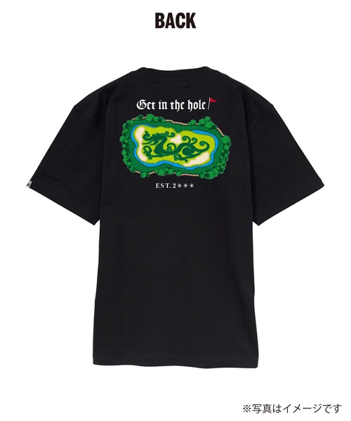 【受注生産】DRAGON GREEN-Tシャツ(BLACK-XS)