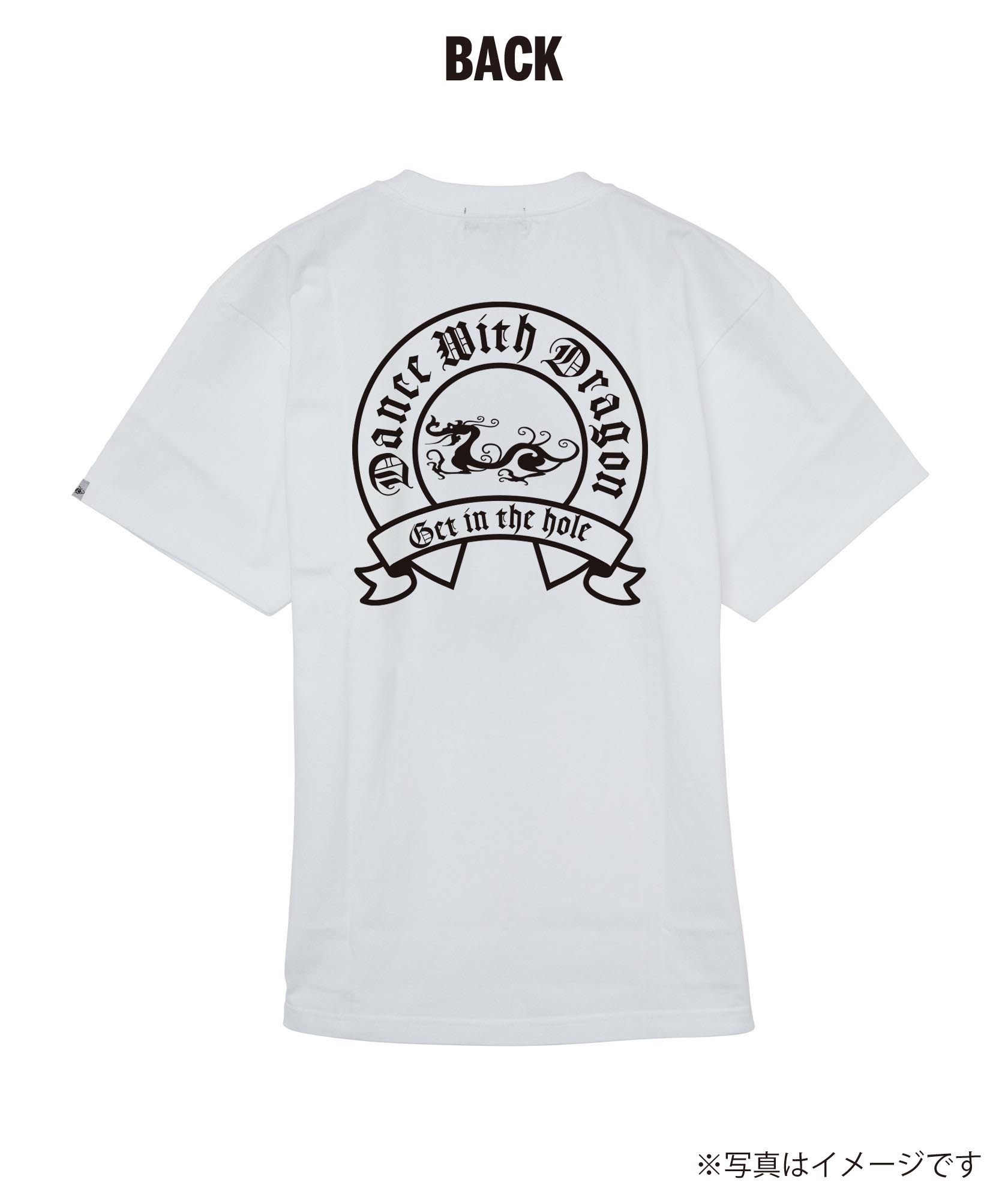 【受注生産】DRAGON RINGRIBBON-Tシャツ(WHITE-XS)