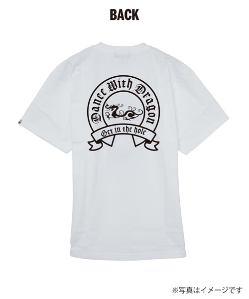 【受注生産】DRAGON RINGRIBBON-Tシャツ(WHITE-XS)