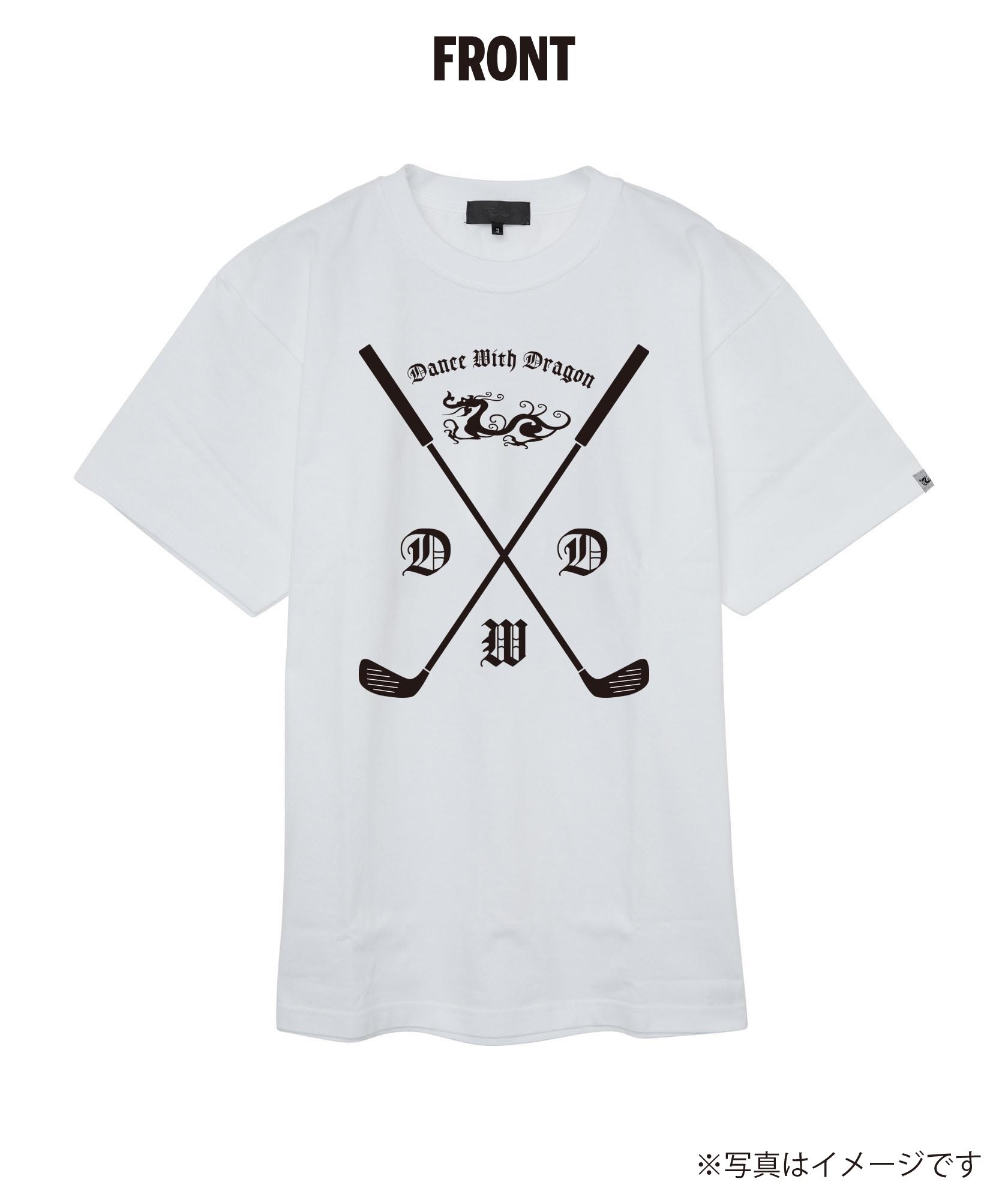 【受注生産】DRAGON CROSSGEAR- Tシャツ(WHITE-XS)