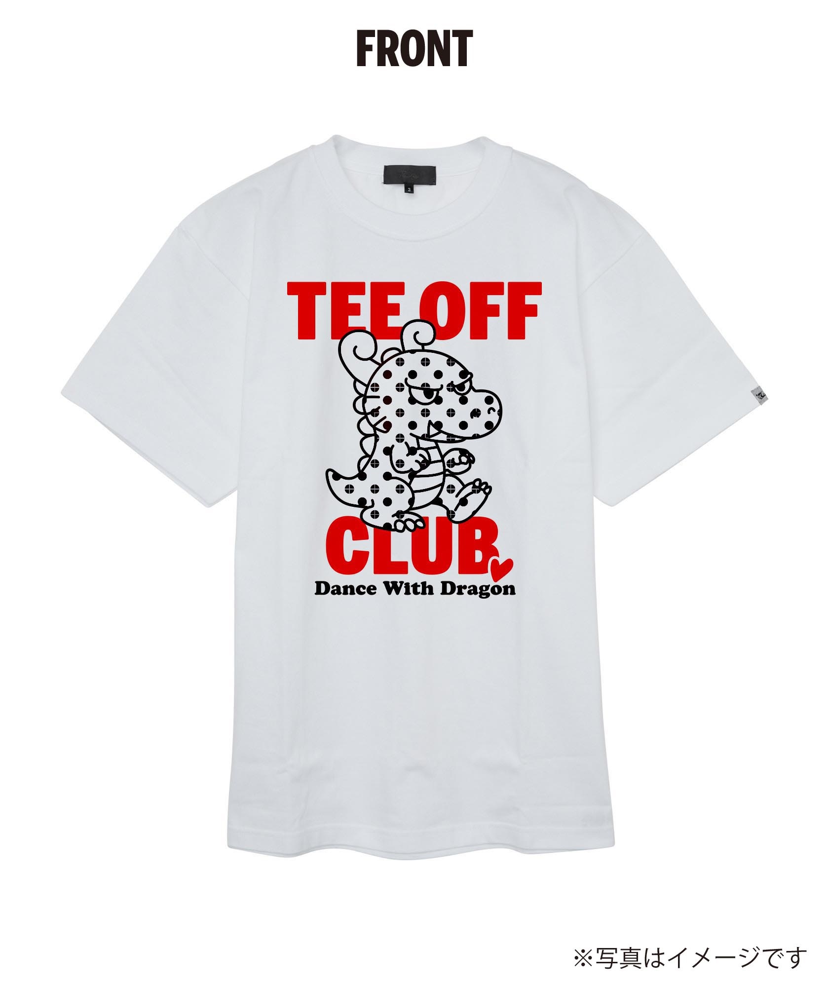 【受注生産】ちびドラTEE OFF CLUB-Tシャツ(WHITE-XS)