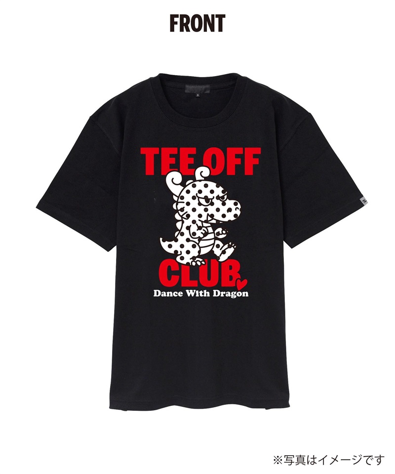【受注生産】ちびドラTEE OFF CLUB-Tシャツ(BLACK-XS)