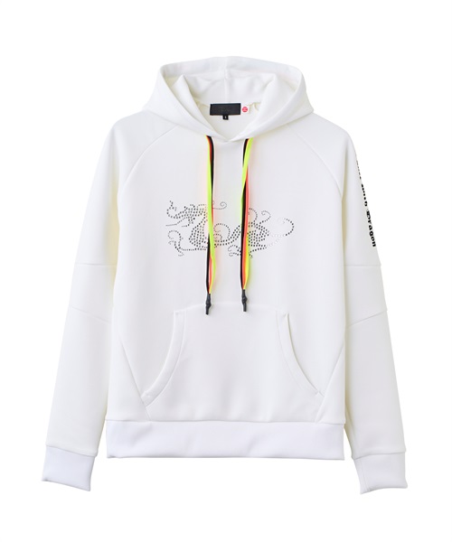 ベアダンボールパーカー(WHITE-LADIES  M)