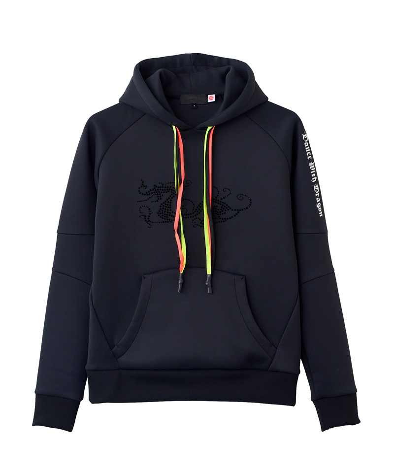 ベアダンボールパーカー(BLACK-LADIES  M)