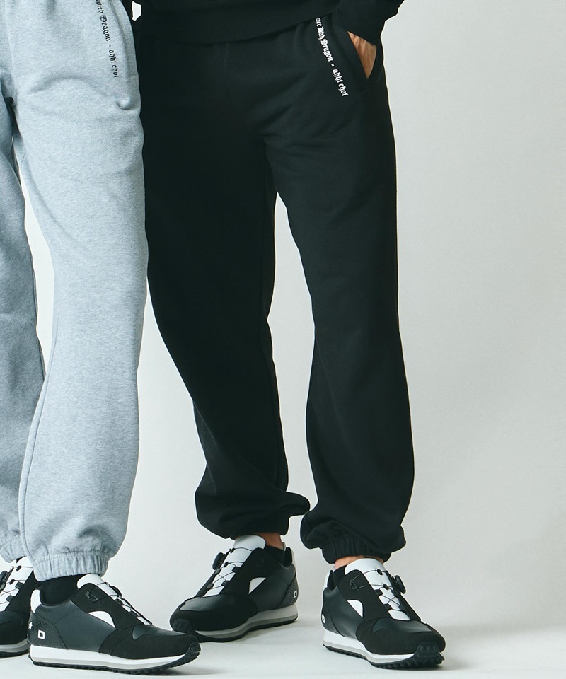 【先行予約】Ahhi Choiコラボスウェットパンツ(BLACK-S)
