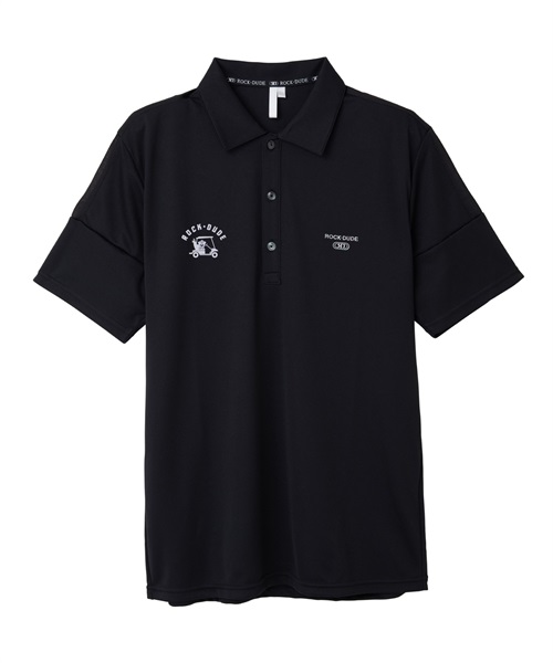【RD】BULLROCKアクティブポロ(BLACK-M)