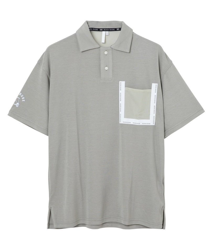 【RD】BULLROCK BIG-FITポロ(GRAY-M)