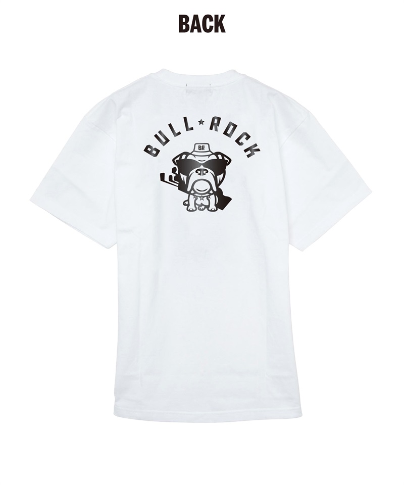 【受注販売】BULL ROCKリフレクターTシャツ(WHITE-XS)