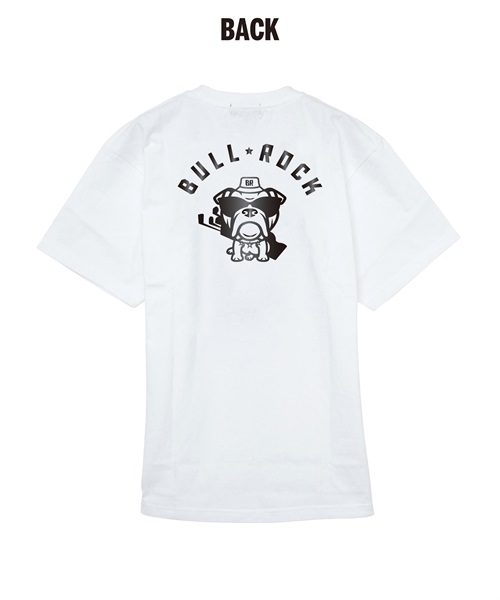 【期間限定★受注販売】BULL ROCKリフレクターTシャツ(WHITE-XS)