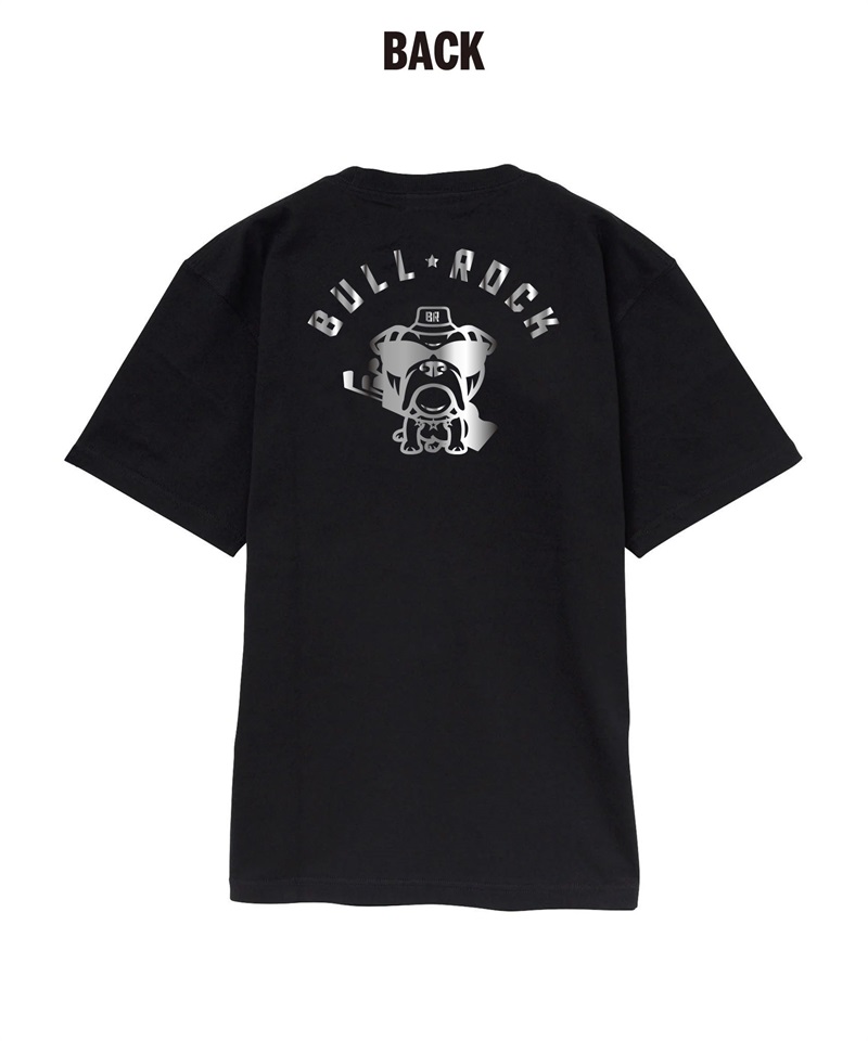 【受注販売】BULL ROCKリフレクターTシャツ(BLACK-XS)