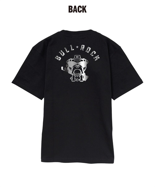 【期間限定★受注販売】BULL ROCKリフレクターTシャツ(BLACK-XS)