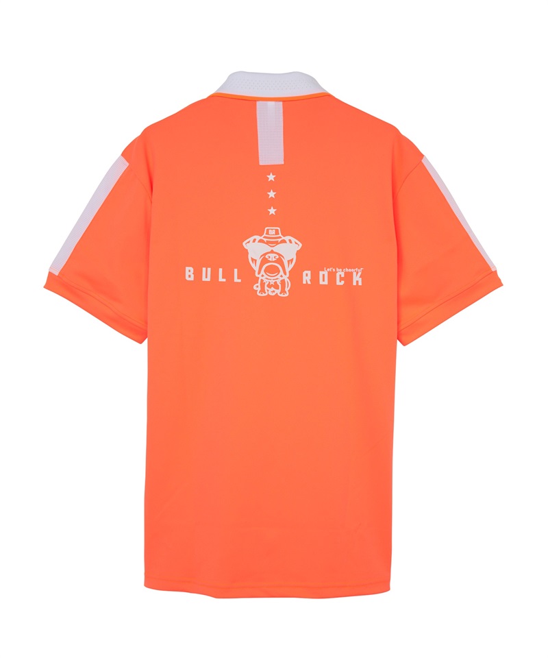 【RD】BULLROCKスタンダードメッシュポロ(ORANGE-M)