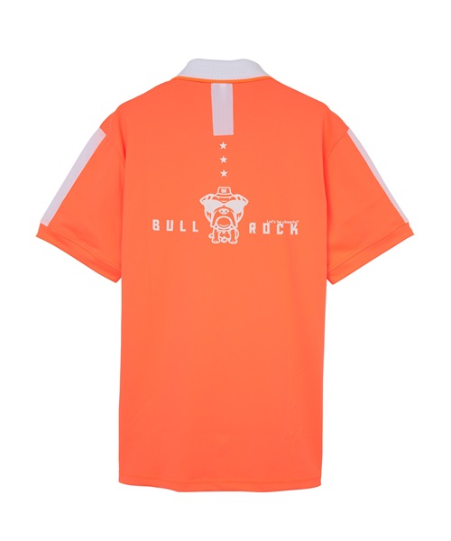 【RD】BULLROCKスタンダードメッシュポロ(ORANGE-M)