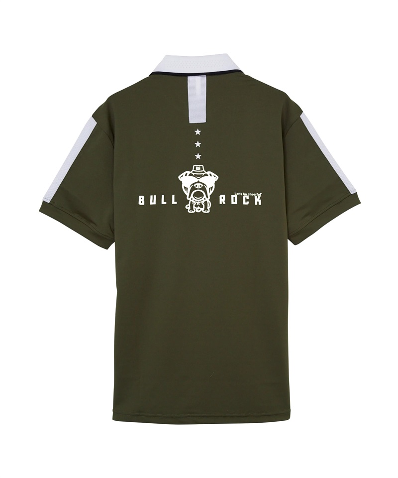 【RD】BULLROCKスタンダードメッシュポロ(KHAKI-M)