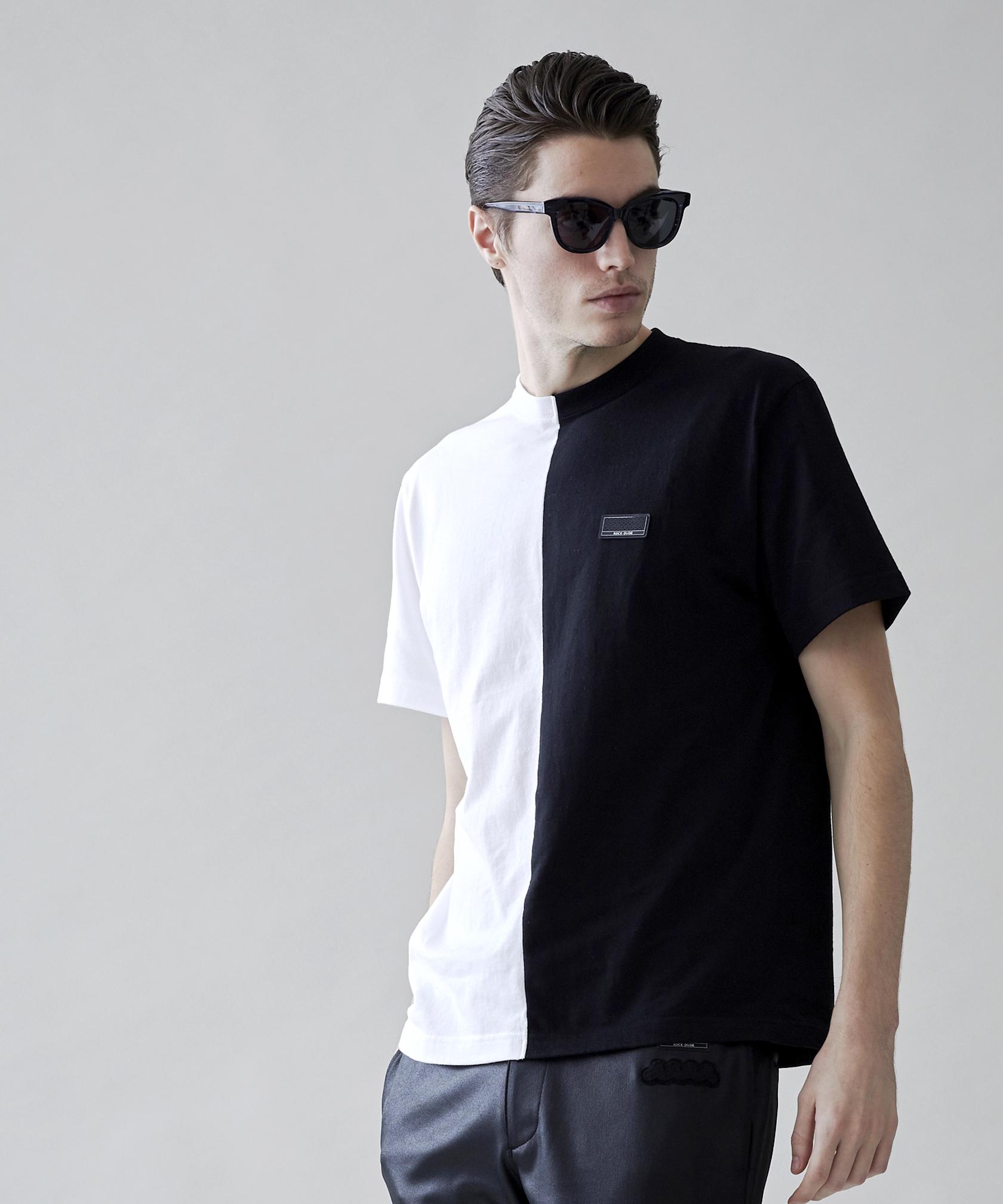 ▼【RD】コラボT(BLACK×WHITE-M)