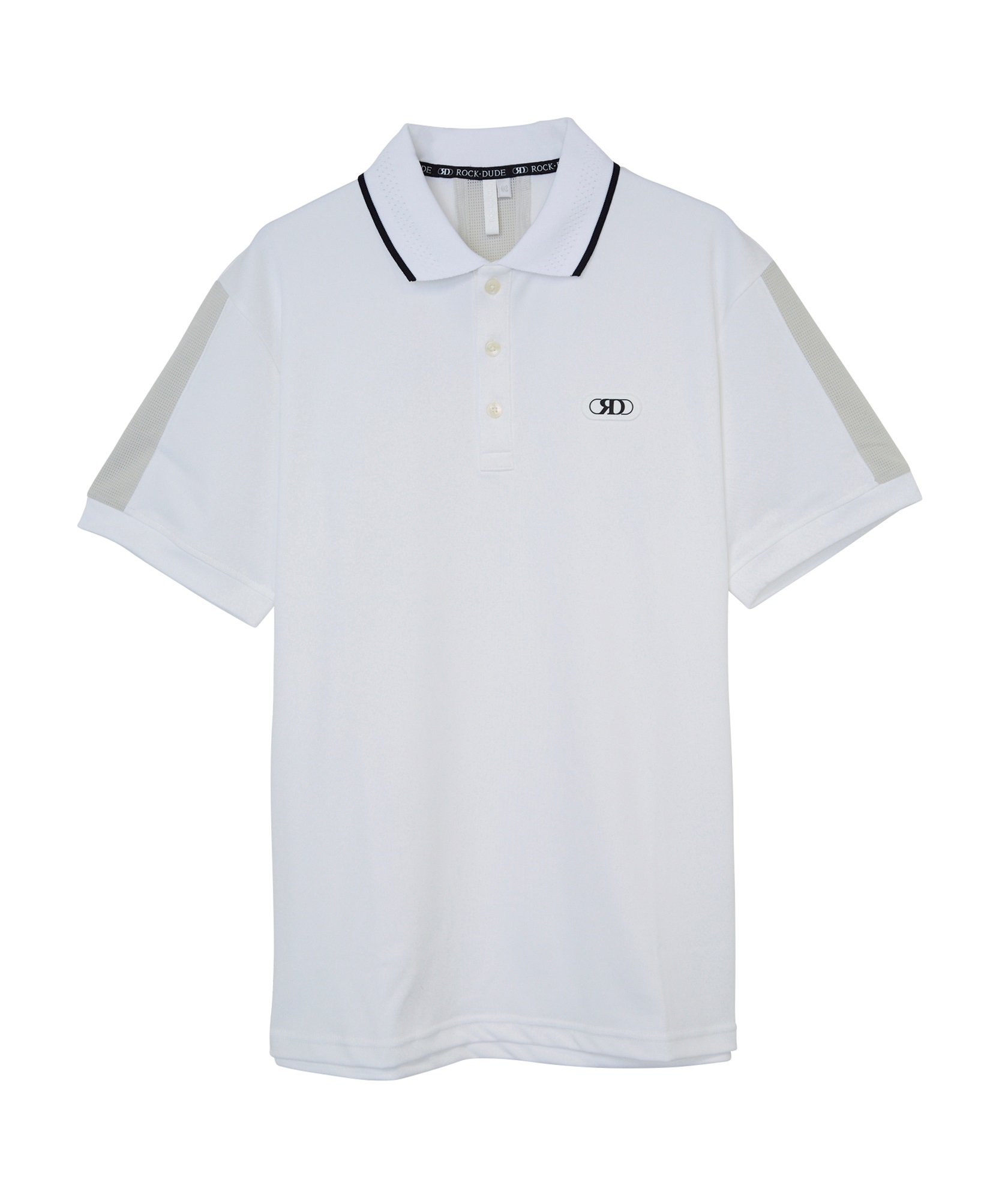 【RD】スタンダードメッシュポロ(WHITE-M)